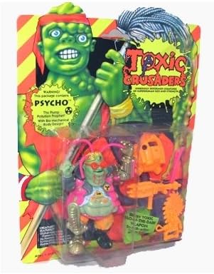 Toxic Crusaders Series 1 Psycho Action Figure