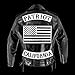 VEGASBEE® California Embroidered Iron-On Patch Biker Jacket Rider Vest Bottom Rocker 12