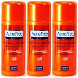 Acnefree Severe Maximum Strength Repair Lotion 10% Benzoyl Peroxide 3 X 2 Oz = 6 Oz