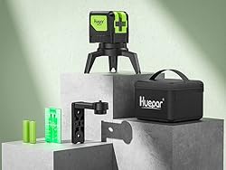 Cross Line Laser Level with 2 Plumb Dots - Huepar