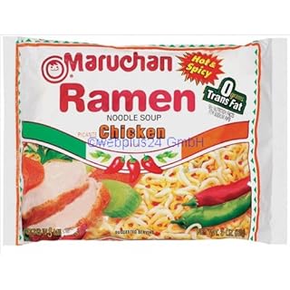 UPC 041789002816 product image for Maruchan Ramen Hot & Spicy Chicken Noodle Soup 3 oz (B006M172BQ) | upcitemdb.com