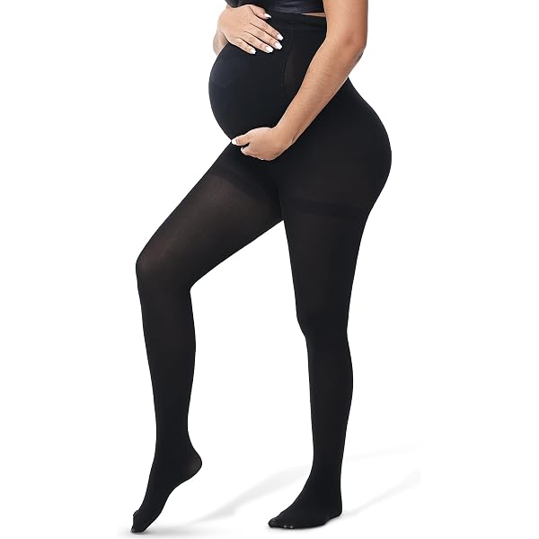 CALZITALY Medias De Maternidad - Medias Negras
