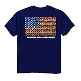 Buck Wear Men's Nra-Shot Gun Flag T-Shirt