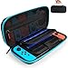 Hestia Goods Case for Nintendo Switch Hard Carry Case with 20 Game Cartridges - Protective Hard Shell Travel Carrying Case Pouch for Nintendo Switch Console & Accessories - Teal