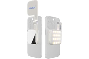 amaran Go Compatible with MagSafe Mini Phone Light,Rechargeable Portable Light Mirror Light LED Phone Light for Selfie,Makeup
