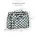 JuJuBe B.F.F Multi-Functional Convertible Diaper Backpack/Messenger Bag, Onyx Collection - Black Diamond
