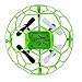 Mini Quadcopter Drone JimTab M70 Football 360°Eversion 4CH 6 Axis 2.4G Remote Control Gyro Quadcopter (Green)