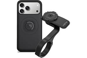 Quad Lock Out Front PRO Handlebar Bike Phone Mount (V2) with MAG Phone Case for iPhone 17 Pro Max
