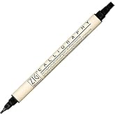 Zig Memory System Calligraphy Marker Pure Black 2 Set