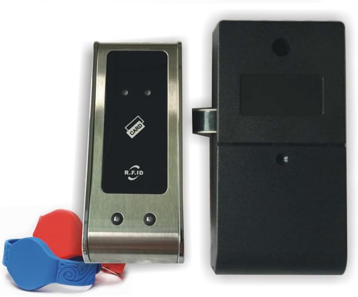 125KHZ EM Smart RFID Digital Lock Sauna Locks For Spa Swimming Pool Gym Electronic Cabinet Lock +1 wristband