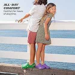 totes Everywear Splash and Play Clog, Azalea-Vented