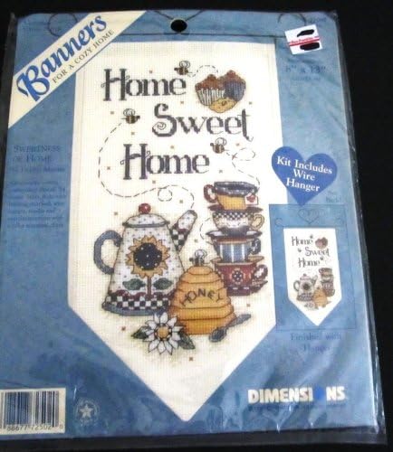 Amazon Com Dimensions Counted Cross Stitch Kit Home Sweet Home
