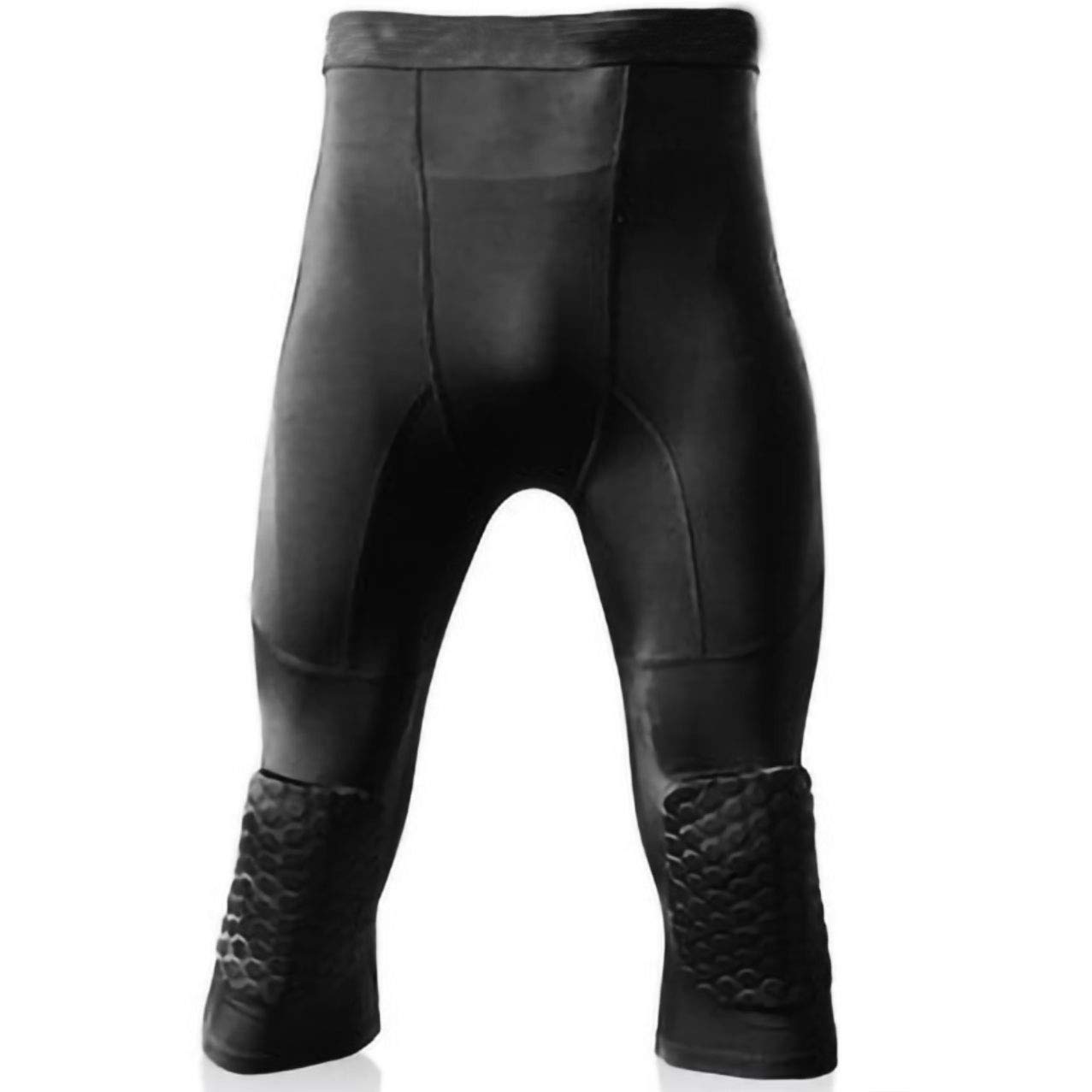 Legendfit Basketball Compression Pants with Knee Pads 3/4 Capri