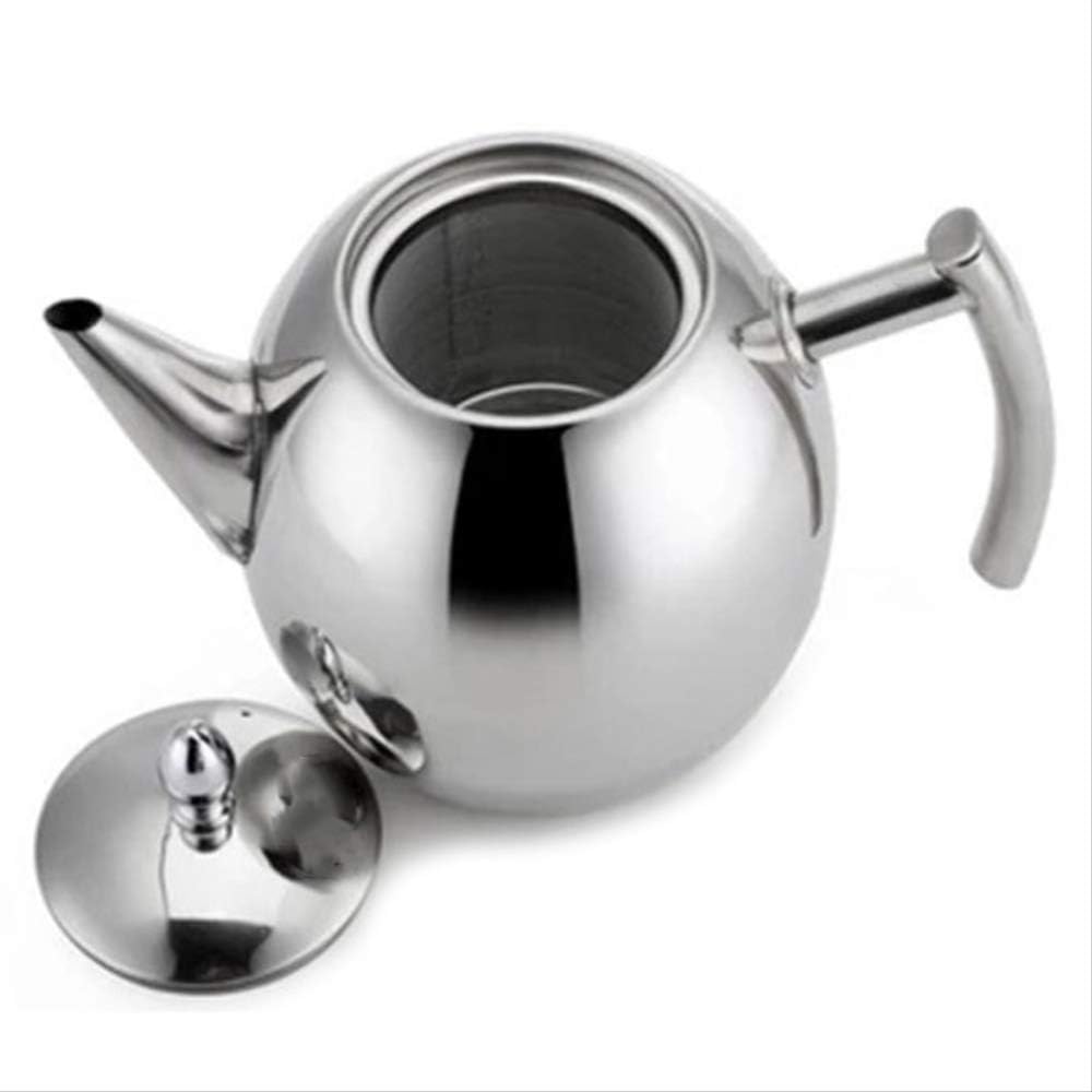 NoBrand 1500ml Large Capacity Stainless Steel Coffee Tea Pot Maker with