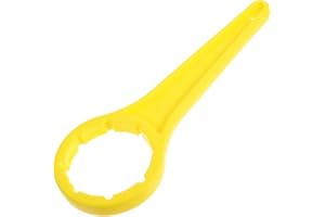 FELTECHELECTR Bucket Lid Opener Tool Screw Cap Wrench for Gallon Drum Barrel Cap Remover 9.84X3.42X0.59In Portable Plastic Li
