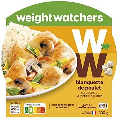Weight Watchers Blanquette De Poulet Basmati Rice And Vegetables