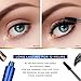 Primal Soapworks 4D Silk Fiber Lash Mascara blue, Fiber Lash Mascara Waterproof, Thicker, Voluminous Eyelashes, Dramatic Extension, Smudge-proof, Natural Fiber Mascara, Long-lasting