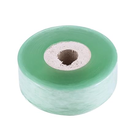 GLOGLOW PVC-Garten-Blumen-Gemüsepflanzen-Pfropfen-Bänder, 2CM * 100M Dehnbare Gartenarbeit-Werkzeuge für Blumenobstbaum-Sämli
