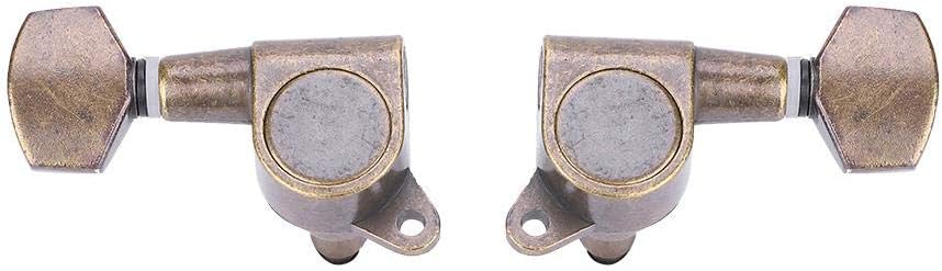 Guitar Tuning Pegs Copper-zinc Alloy Machine Heads Knobs Guitar String Tuning Pegs Tuning Keys for Acoustic or Electric Guitar(3L3R) - Image 4