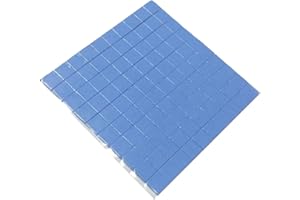 BUGUUYO 100 Pcs 10X10X0.1Mm Silicone Thermal Pads for CPU GPU Heatsink Cooling, Conductive Heat Transfer Mat