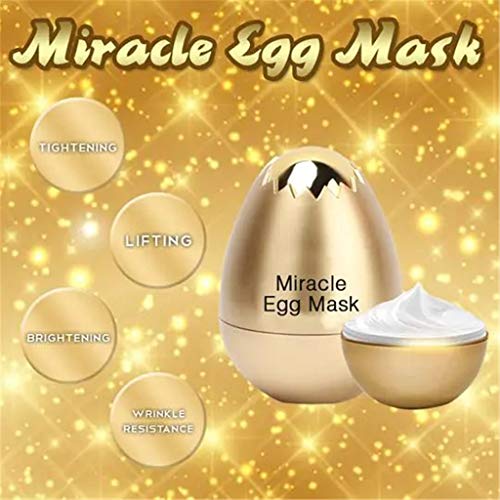 Fullfun Miracle Egg Mask Anti Aging Facial Peel Off Mask Remove Wrinkle Moisturizing Cream Yeast