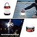 Thorfire LED Camping Lantern Lights USB Rechargeable & Solar Powered Lantern Emergency Light, 3 Lighting Modes, Collapsible Flashlight for Camping, Home, Hiking, Fishing (Emergency Charger for Phone)