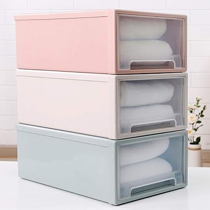 Amazon Com Quaanti Storage Container Drawer Storage Box Closet