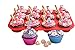 Riki's Kingdom Silicone Cupcakes/Muffin pan Bakeware Set, 16-Piece, Baking Mat/12-Cup Pan/24-Cup Pan/12 Single Cups/Whisk, Non-Toxic, Resists Stain/Odor, Dishwasher/Oven/Freezer/Microwave Safe