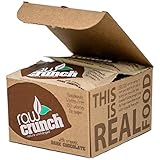 Raw Crunch Bar (Box of 12) - Organic Dark Chocolate