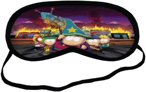 Custom Cartoon South Park The Stick Of Truth Sleeping Mask Novelty Travel Or Home Soft Cotton Sleeping Aids Eye Mask Cover Shade Blindfold Rest Shield