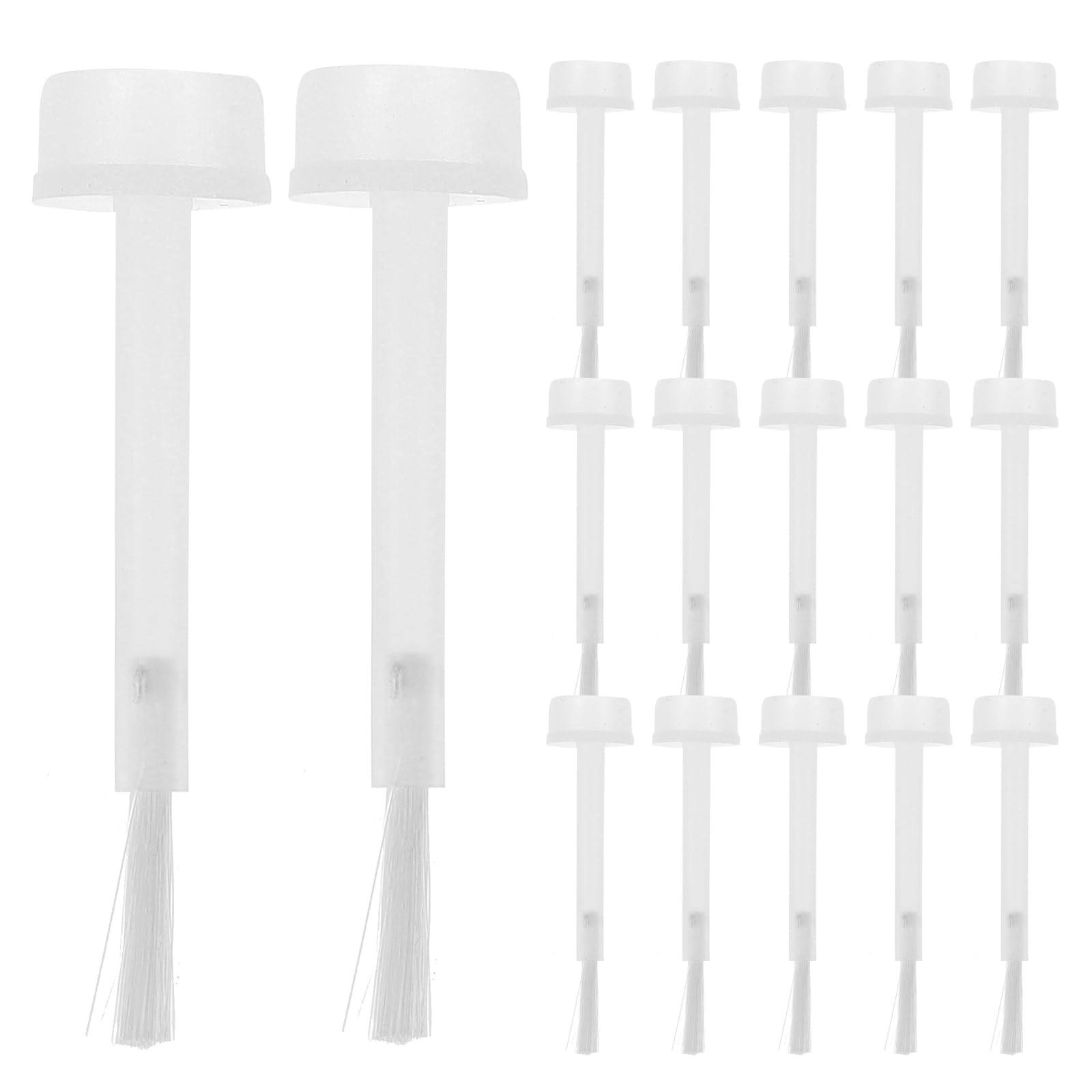 Photo 1 of 100Pcs Nail Polish Replacement Brushes for Dip Powder Liquid Soft Bristle Applicator Brush Set for Diy Nails and Professional Use