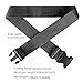 4 Pack Luggage Straps, Adjustable Suitcase Belts, Briskyloom Heavy Duty Non-Slip Travel Luggage Straps, TSA Approved with Quick-Release Buckle Travel Accessories Bag Straps (Black)