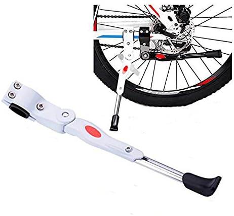 SPNRO Adjustable Bike Bracket Aluminium Alloy Side Kick Stand Adapt for Fold Bicycle 16"-20",Adults Bike 24"-700C