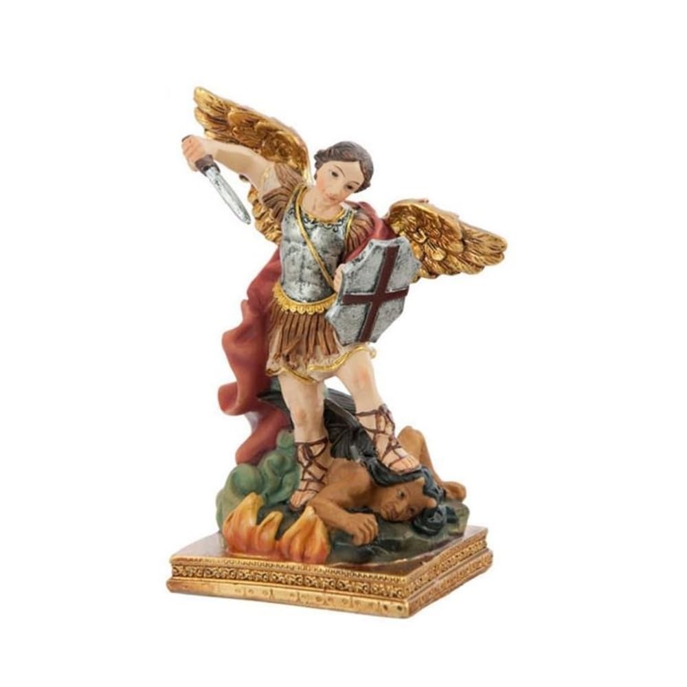 DRW Archangel St. Michael 11 cm Resin Box History