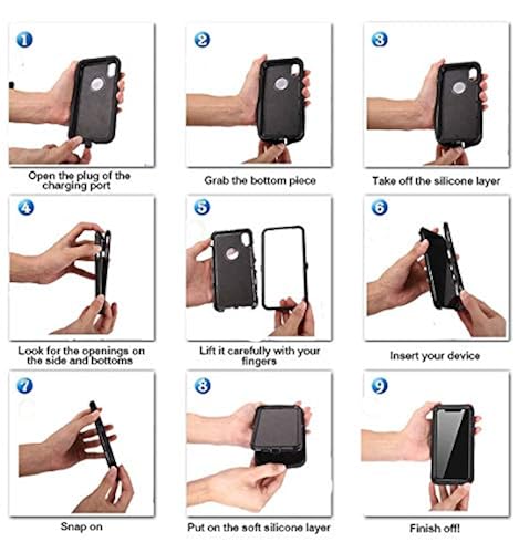 LG Stylo Case, LG Stylo Plus/LG Stylo 5V Case,Heavy Duty Hard