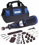 Dremel 7700-02 MultiPro 7.2-Volt 20,000 RPM Two-Speed Rotary Tool with 50 Accessories