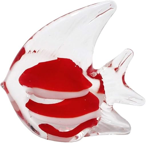 Amazon Co Jp 図魚赤色結晶白インナーフィン Ab9484 ジュエリー
