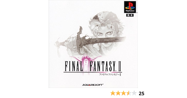 Final Fantasy Ii Japan Import Video Games Amazon Com