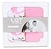 LAT LEE AND TOWN Ultra Soft Baby Swaddle Blankets,100% Cotton Muslin Blankets,47''x47'' Baby Swaddling Wrap 2 Pack Gift Set(Flamingo)