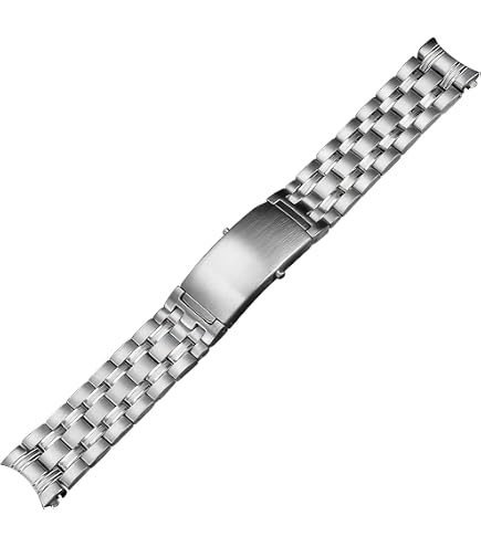 Amazon.com: FUKUZL 21mm 904L Stainless Steel Watch Bands Fit for