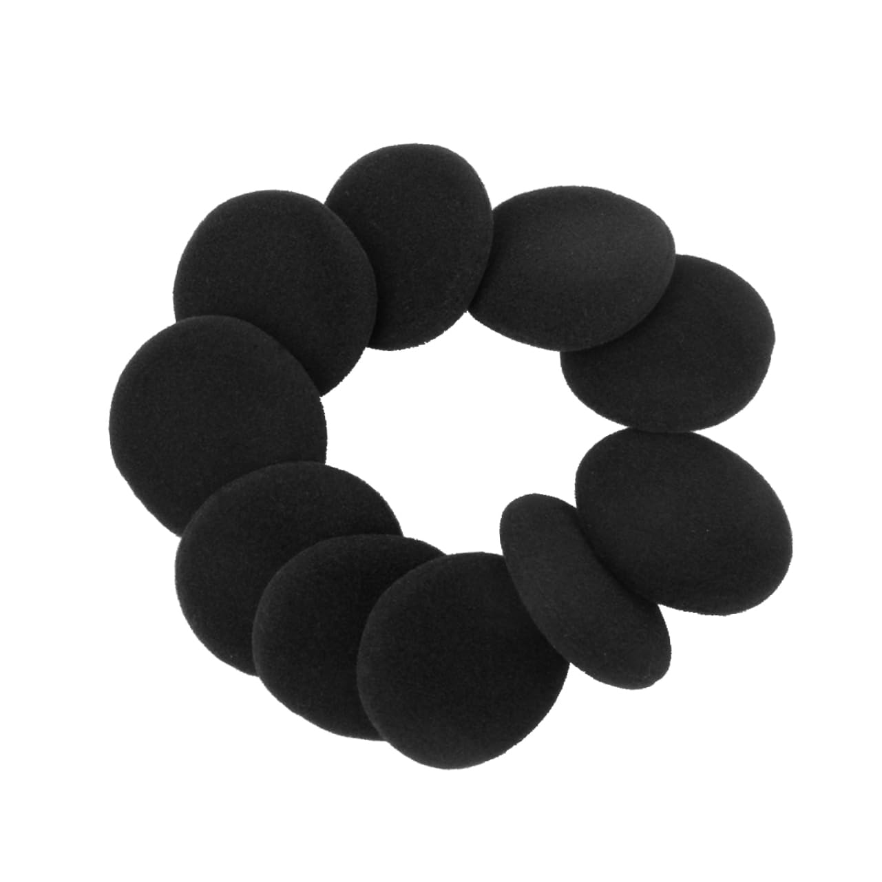 Gatuida 10pcs Earphone Covers Foam: 40mm Ear Earbuds Headset Sponge Covers Earphone Ear Pads Covers Earpads Ear Cushions Foam Replacement
