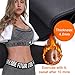 MERMAID'S MYSTERY Waist Trimmer for Women and Men - Sweat Bands for Stomach - Sweat Belt for High-Intensity Training Workouts