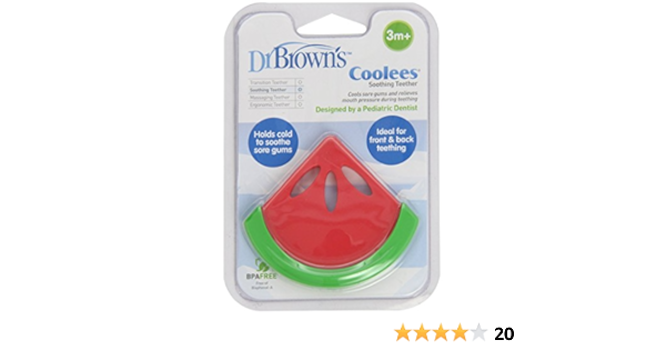 dr brown's coolees watermelon teether