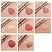 Coosa 8 Colors Long Lasting Waterproof Madly Matte Liquid Metallic Lipstick Set Colored Beauty Lip Gloss Set - 8PCS