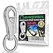 Hanging Chair/Hammock Chair Swivel Hook Snap by 500 LB Capacity - Outdoor/Indoor