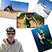 Head Strap Mount Compatible with GoPro Hero 13 12 11 10 9 8 Session/AKASO EK7000 Brave 4 5 6 7 LE V50X/Dragon Touch/Jadfezy/Exprotrek/VEMONT/WOLFANG/ODDV Action Cameras Elastic Flexible Head Belt