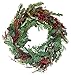The Wreath Depot Greenwood Berry Winter Wreath, 24 Inches, Enhances Front Door Decor for All Winter Long, Beautiful White Gift Box