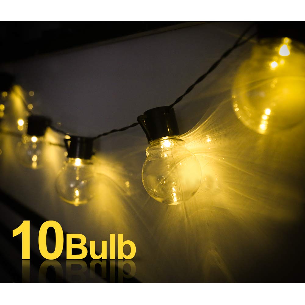 Lichterketten Lichterkette Gluehbirne Aussen Balkon Glühbirnen 10er
