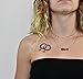 Temporary Tattoo Gay Pride Set - Women's Semi-Permanent Tattoo Gift - Gay Pride Accessory - Set of 10-50% Bulk DISCOUNT