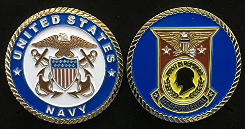 USS Forrestal CV-59 (Officer) Challenge Coin